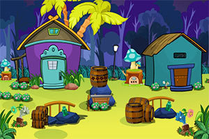 可爱蜗牛逃出家