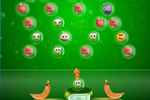 笑脸水果泡泡龙