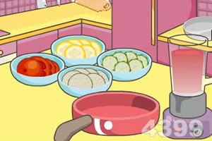 米娅烹饪蔬菜杂烩