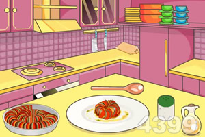 米娅烹饪蔬菜杂烩