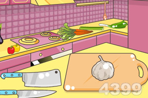 米娅烹饪蔬菜杂烩