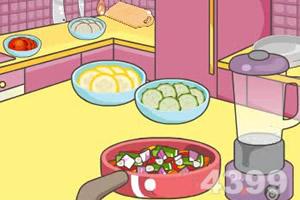 米娅烹饪蔬菜杂烩