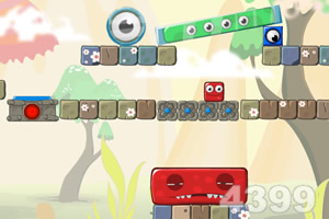 怪物岛上的红方块4