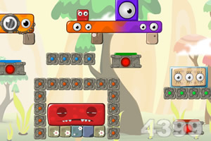 怪物岛上的红方块4