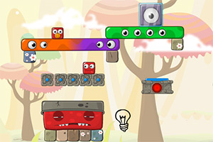 怪物岛上的红方块4