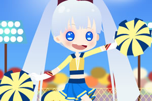 可爱拉拉队女生