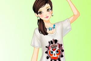 猫头鹰印花服饰