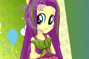 飘逸长发小歌星