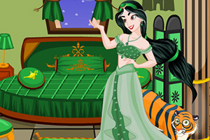 茉莉公主卧室布置