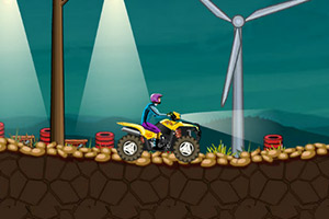 山丘越野摩托车