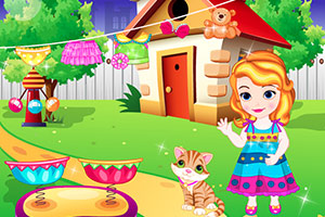 索菲亚清洗衣服