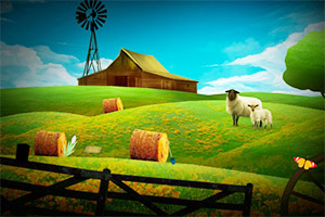 逃离纸片迷人风景3