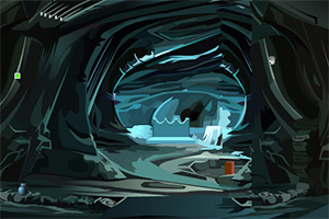 逃出外星人山洞