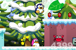 小企鹅爱吃鱼3无敌版