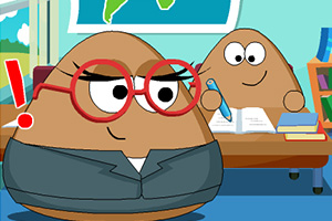 土豆君教室偷懒