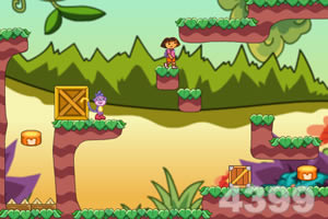 朵拉布茨找宝藏选关版