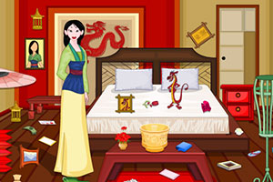 花木兰整理房间