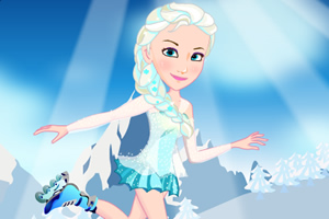 冰雪女王溜冰