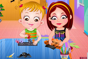 可爱宝贝万圣节工艺品