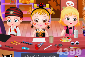 可爱宝贝万圣节工艺品