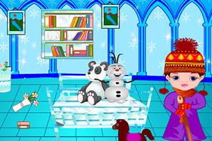 诺拉宝贝打扫房间