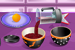 万圣节的纸杯子蛋糕