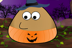 土豆君的万圣节装扮