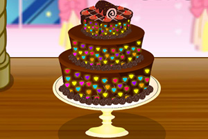 香浓的巧克力蛋糕