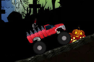 万圣节的大卡车