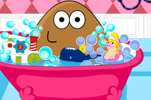 给土豆君洗澡换装