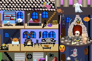 万圣节吓人屋找东西