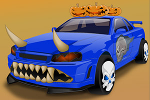 改装万圣节车辆