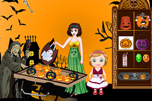 丽萨万圣节偷懒