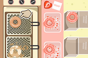 草莓娃娃甜甜圈