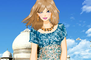 印度灵感时尚装