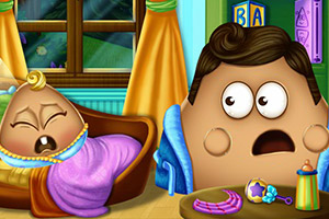 土豆君初为人父