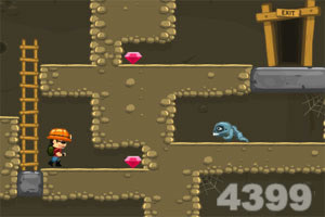 爆破矿工寻宝选关版