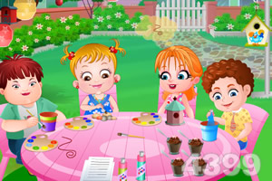 可爱宝贝花园派对