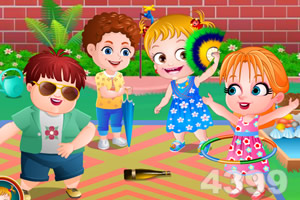 可爱宝贝花园派对