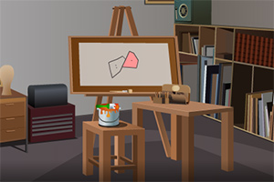 逃出画家的房子