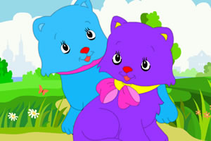 可爱的宠物拼图