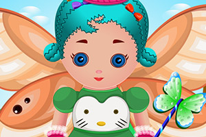 可爱的小精灵娃娃