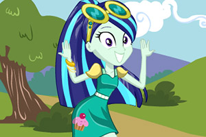 蓝莓女孩休闲装