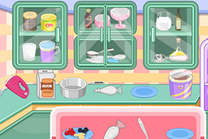 制作巧克力冰淇淋