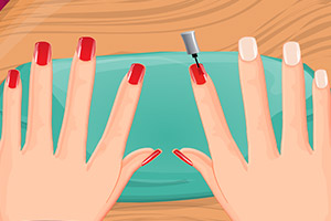 小七宝贝爱美甲