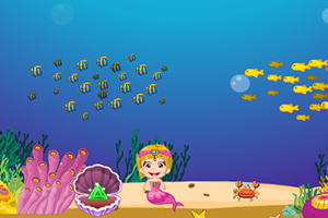 小美人鱼海底探险