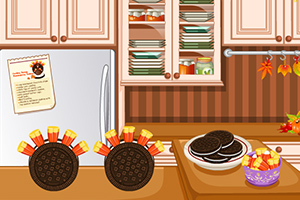 感恩节火鸡小饼干