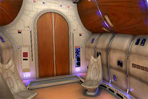 被遗弃的外星飞船逃生