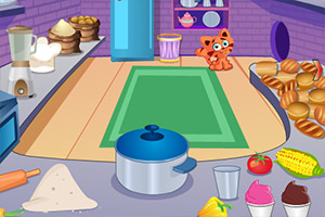 小猫逃出面包店