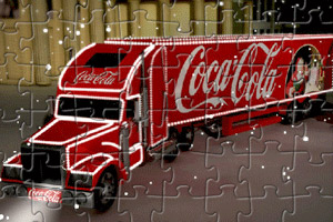 可口可乐卡车拼图